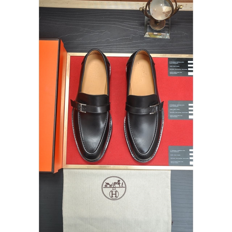 H**mes leather shoes